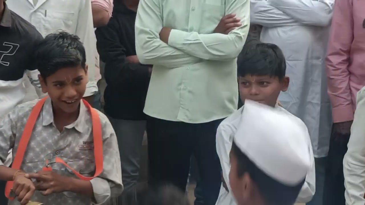 श्री दानाजी महाराज सप्ताह समाप्ती निमित्त गावातील मिरवणुकीचे काही क्षण 