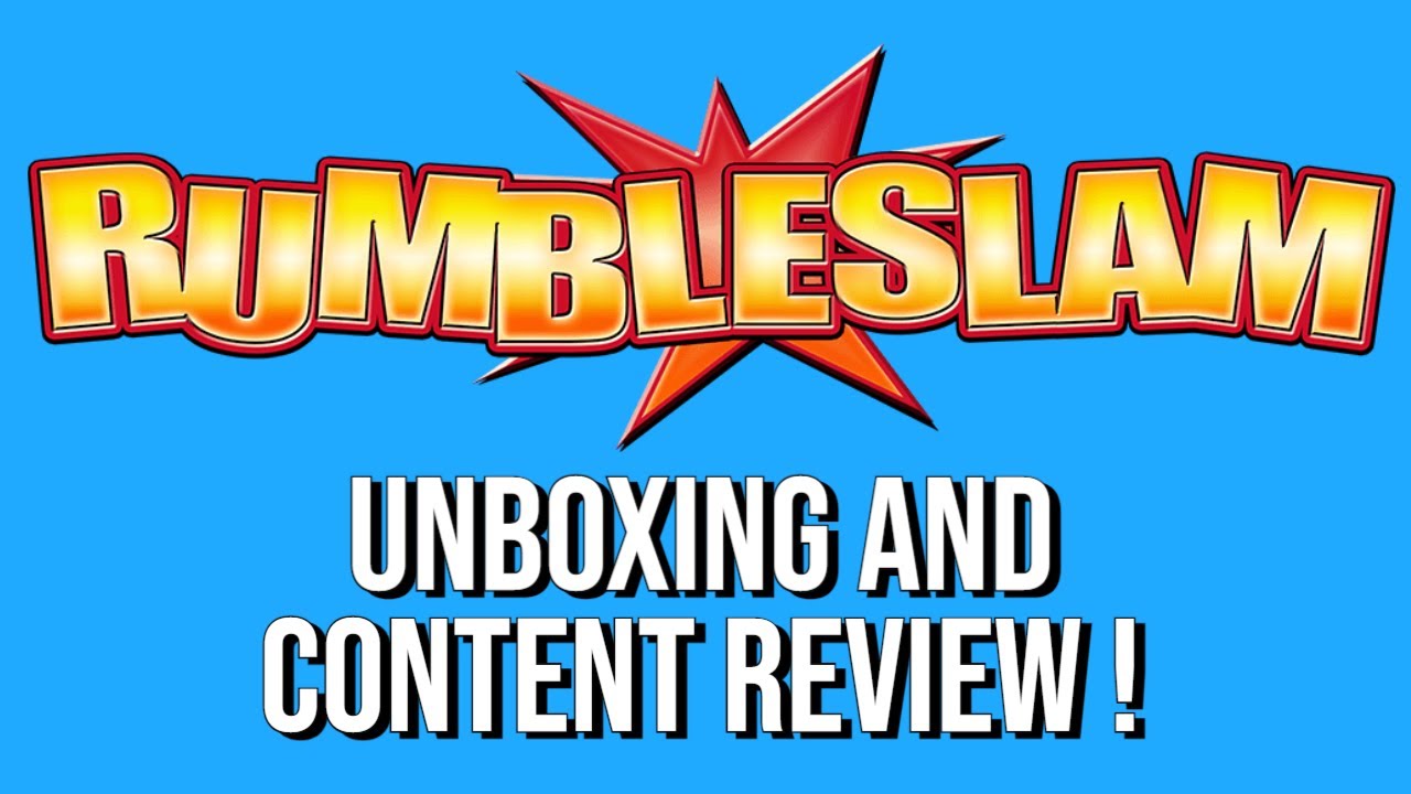 Fantasy Wrestling that fits on a coffee table! *RUMBLESLAM *