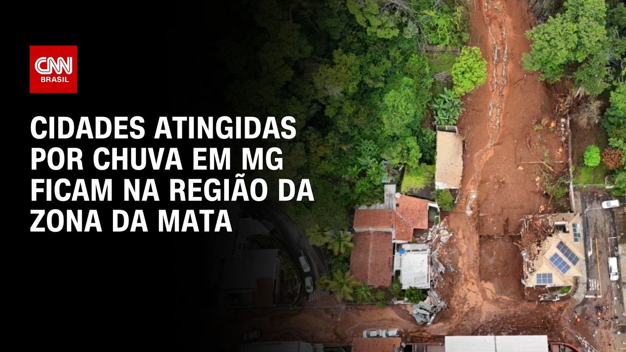 Chuvas em MG: Cidades atingidas ficam na regi&atilde;o da Zona da Mata | CNN PRIME TIME