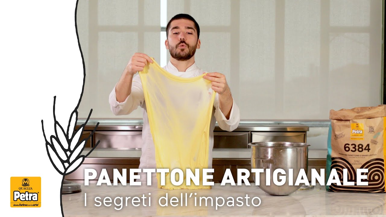 Panettone: primo impasto | Farina Petra