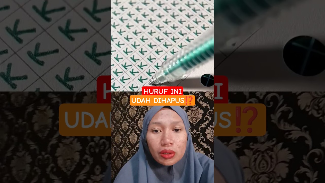 huruf ini udah dihapus⁉️ 