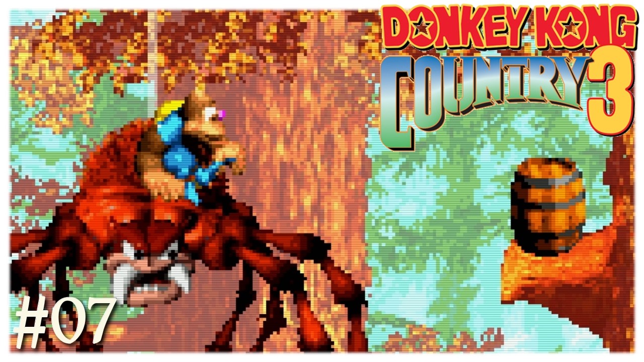 Pfui Spinne! | Donkey Kong Country 3 #07 (GBA) [Retro]