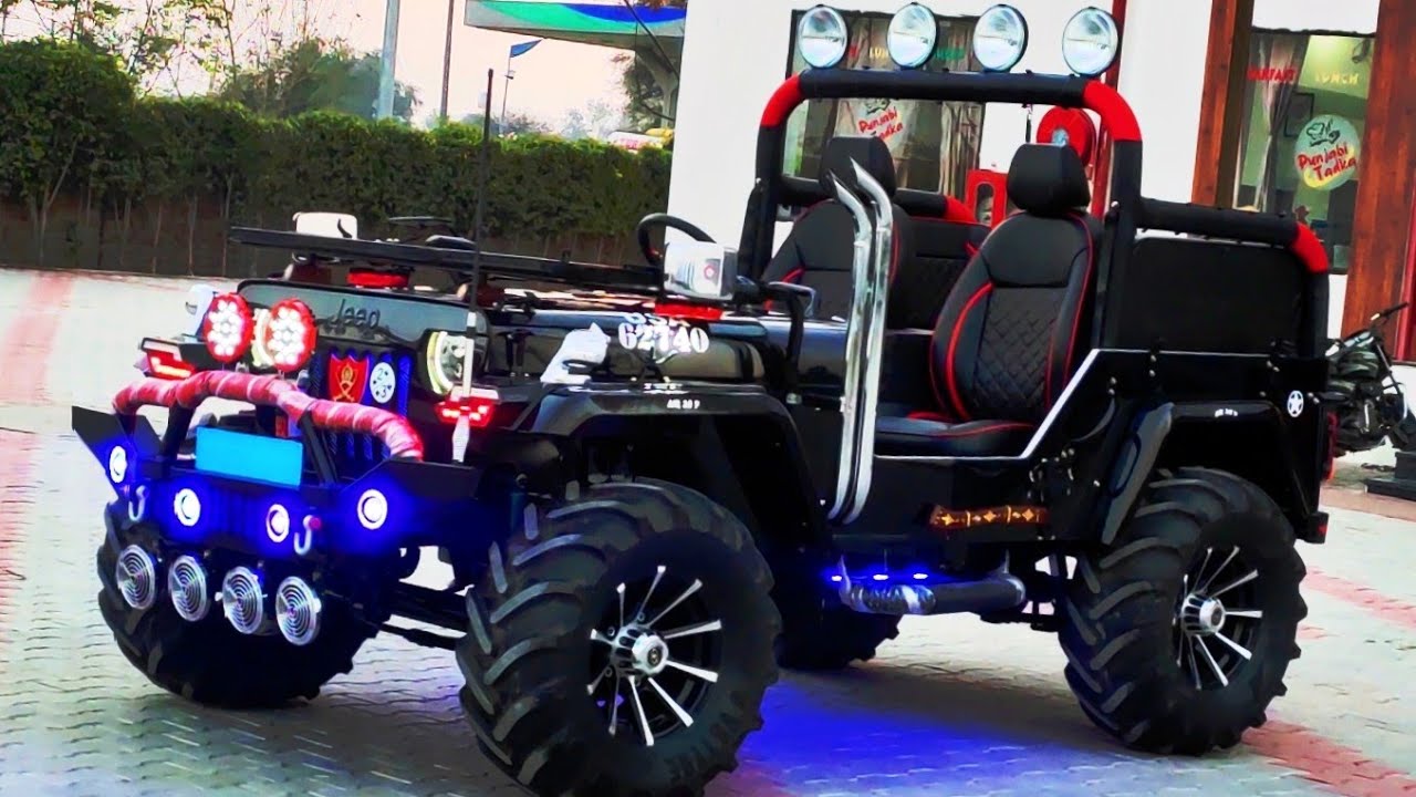 NEW MODIFIED JEEP NEW HARD FEATURES 👍👍