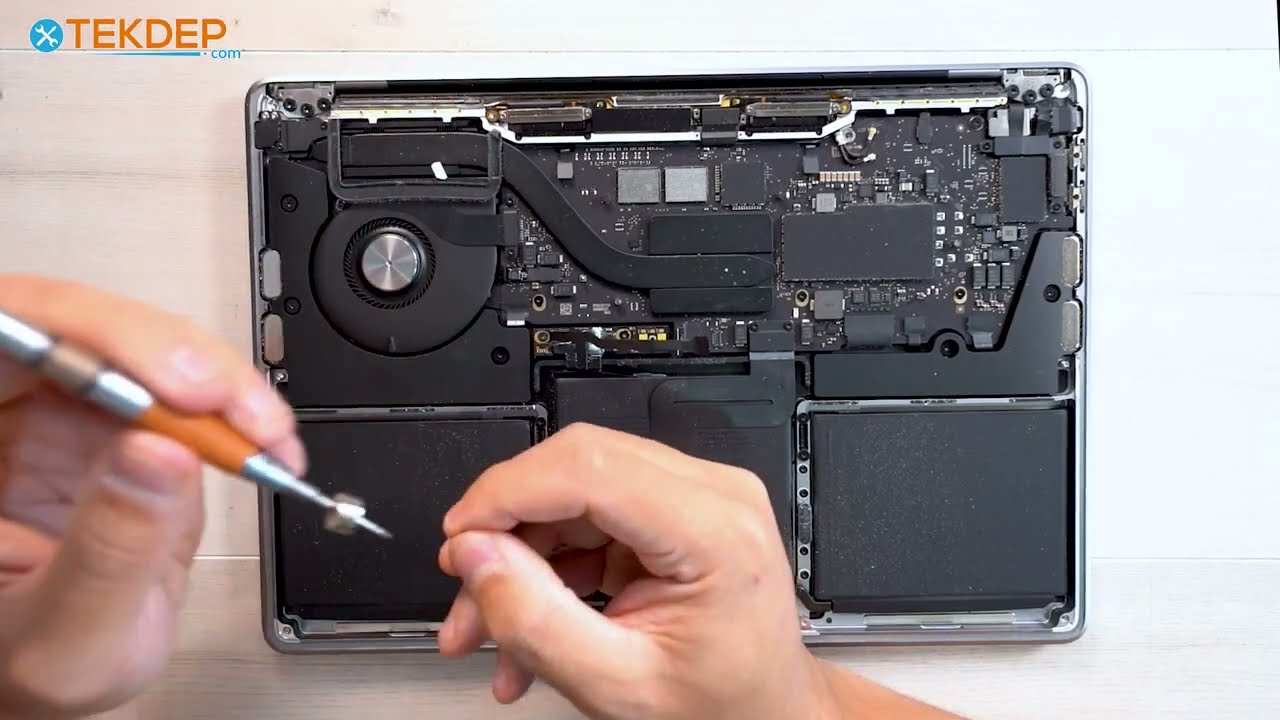 Пошаговая инструкция по замене экрана M1 MacBook Pro 2020 (A2338) | Простое руководство по замене...