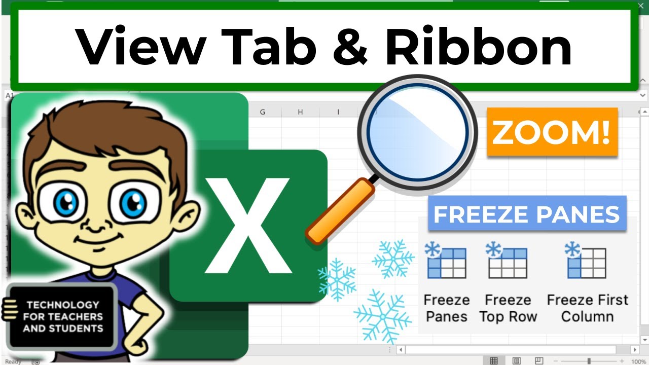 Excel View Tab and Ribbon in Depth