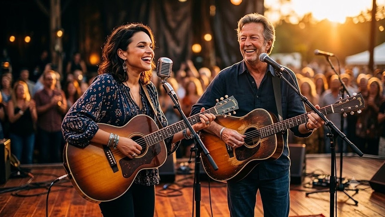Norah Jones & Eric Clapton - Cloudwater l Warm Acoustic Blues Jazz Fireside Session 2026