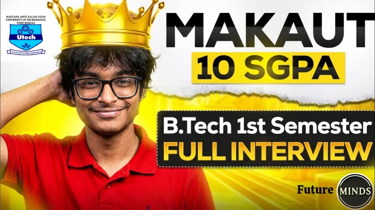 🔥 How They Scored 10 SGPA in MAKAUT 😱 | Topper Secrets You Must Know!
