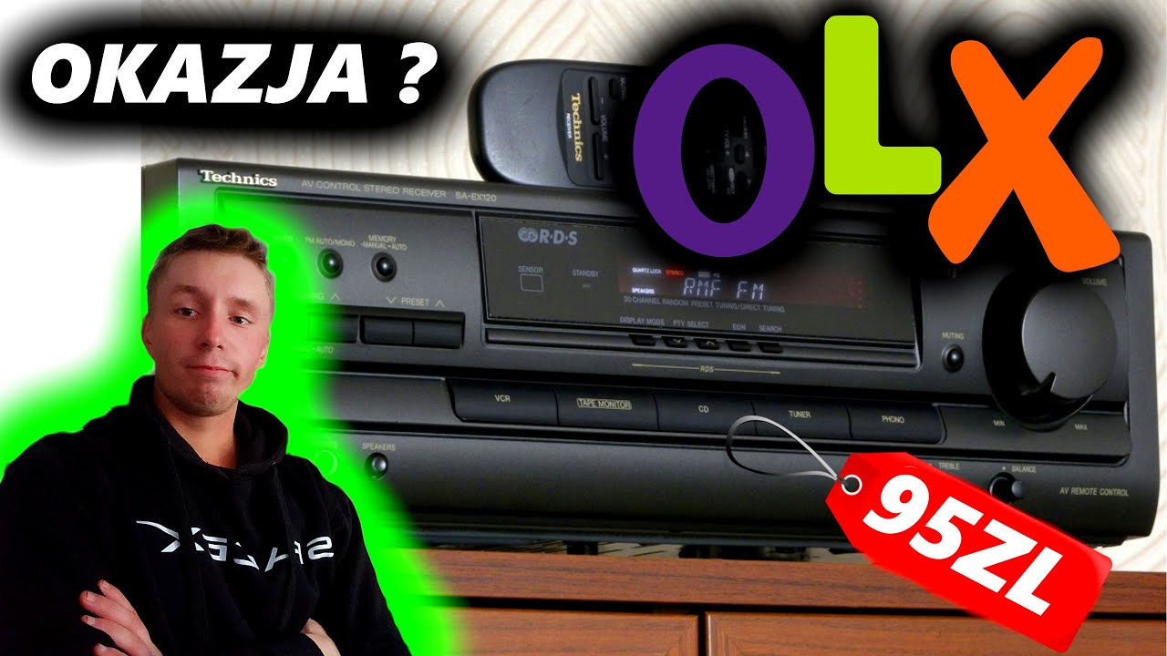 KOLEJNY WZMACNIACZ Z OLX ! OKAZJA ? | TECHNICS SA EX120