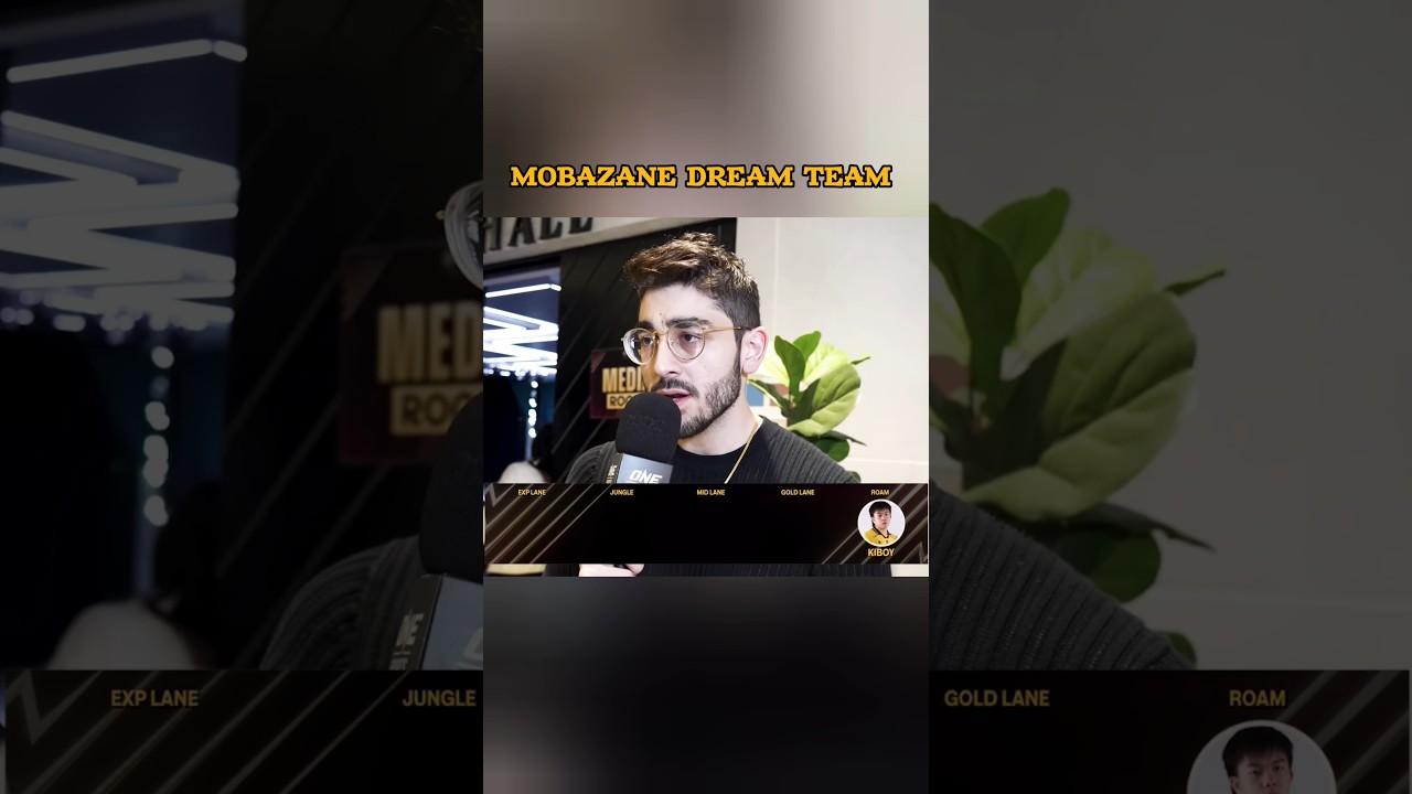 MOBAZANE DREAM TEAM 😱  #mlbb #shorts