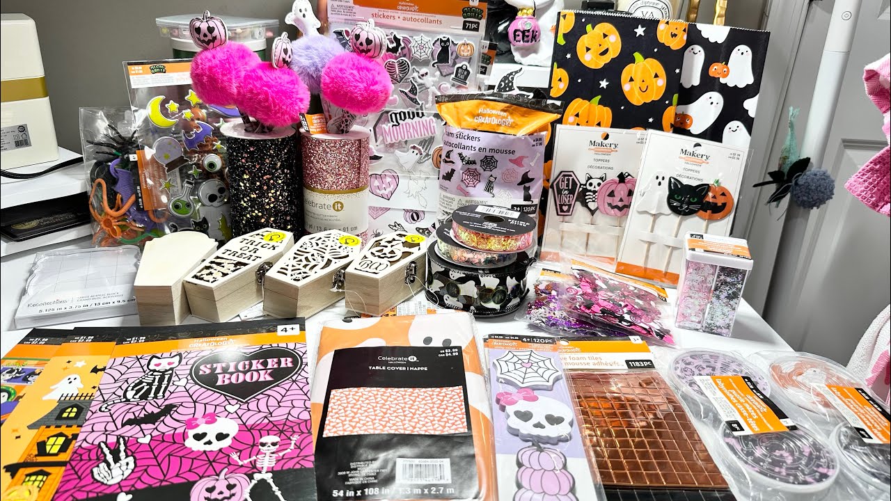 Huge and ADORABLE Michaels Halloween Haul!