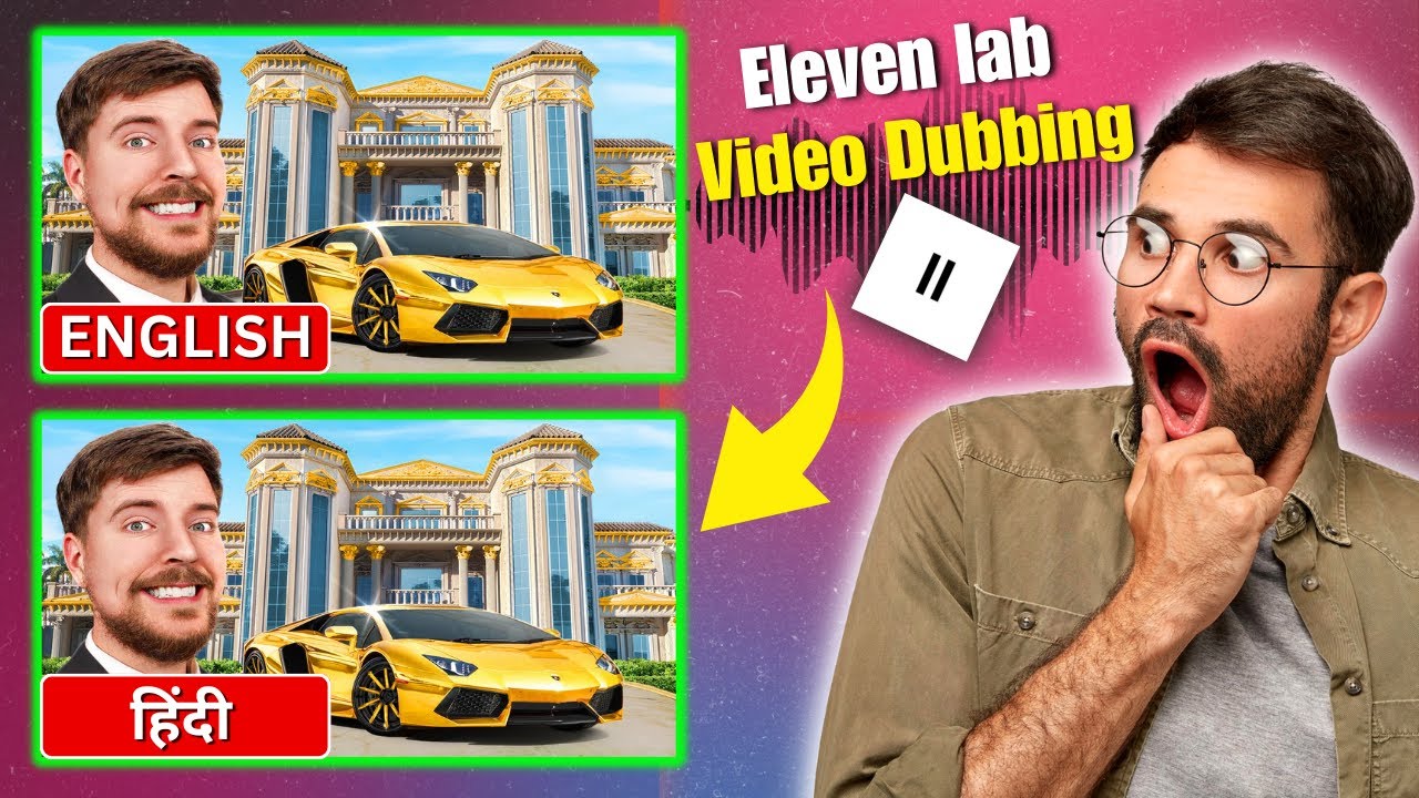 Eleven labs AI Dubbing🔥 : Dubbed & Translate any video in any language Free