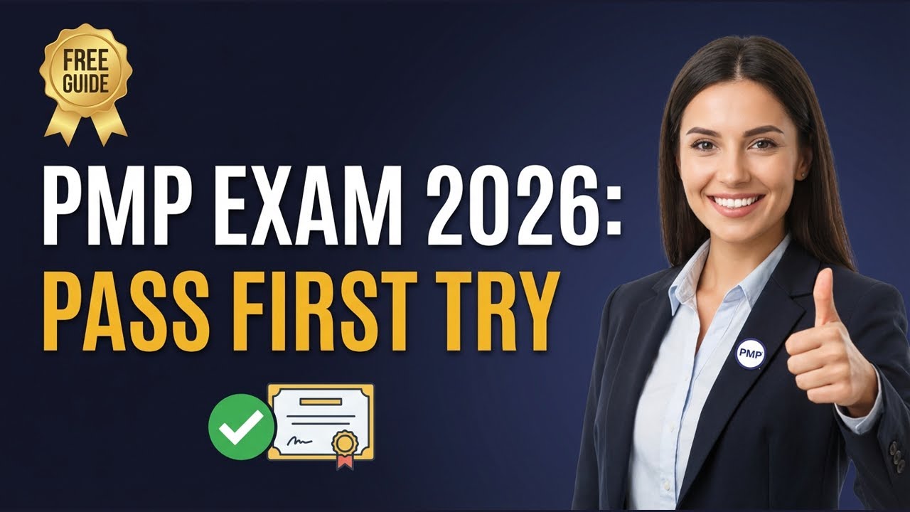 How to Pass the PMP Exam FIRST TRY 2026 | 12-Week Study Guide + 5 Proven Strategies