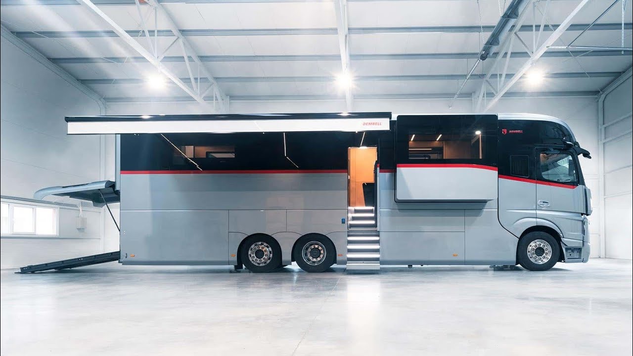 UNAUFFÄLLIGES DEZENTES CAMPING mit Dembell Actros Wohnmobil 3 Slideouts bereits ab 890.000 €
