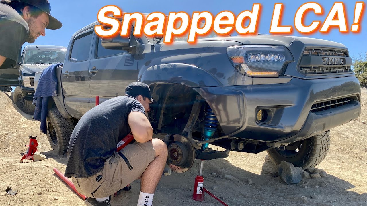 Rescuing Broken Down Tacoma on Trail !!!