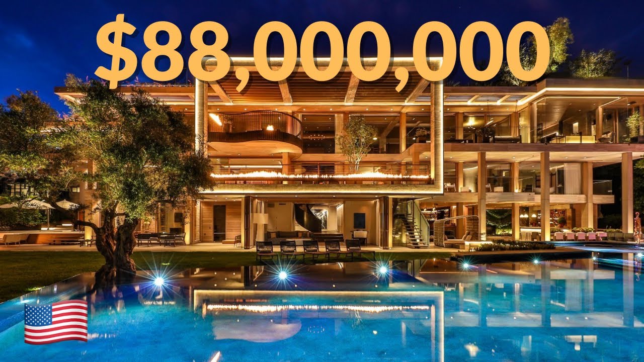 Inside a $88,000,000 Bel Air Mega Mansion!