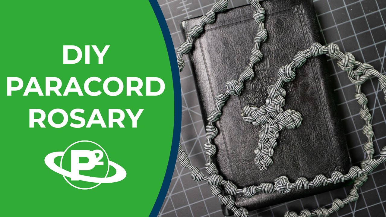 DIY Rosary Made Entirely Out of Paracord!