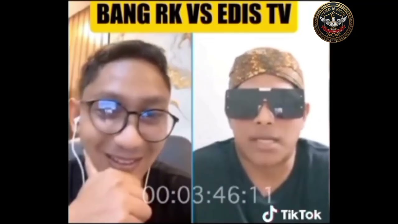 RK vs Edis edis kabur tidak bisa jawab pertanyaan RK #viral #apologet 