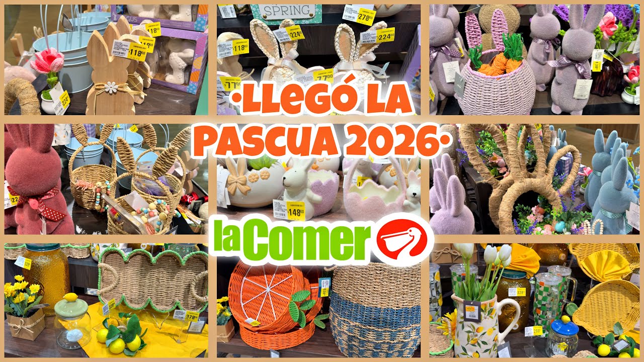 🐰 LLEGÓ LA PASCUA A LA COMER 2026 🌸 Recorrido Primavera, Pascua y Nueva Colección Limones 🍋