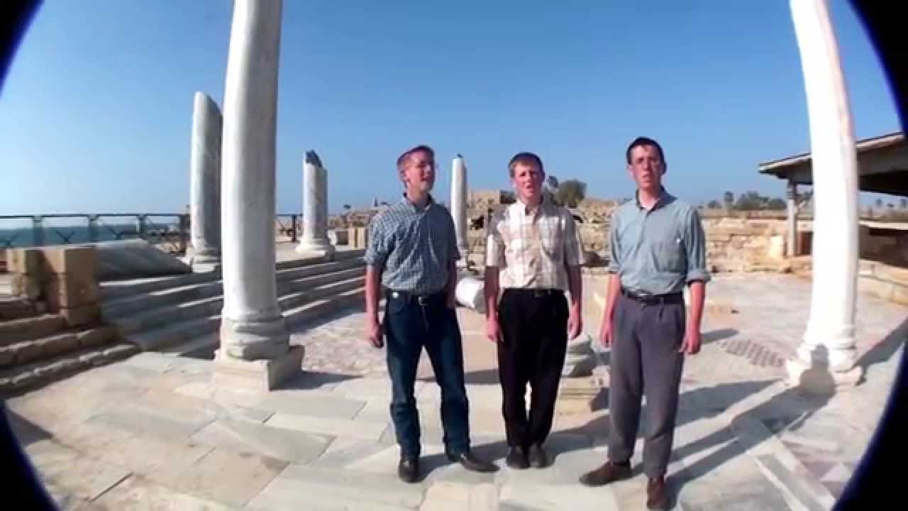 Be Still My Soul - A cappella hymn by Bach Brothers in Ancient Caesarea, Israel