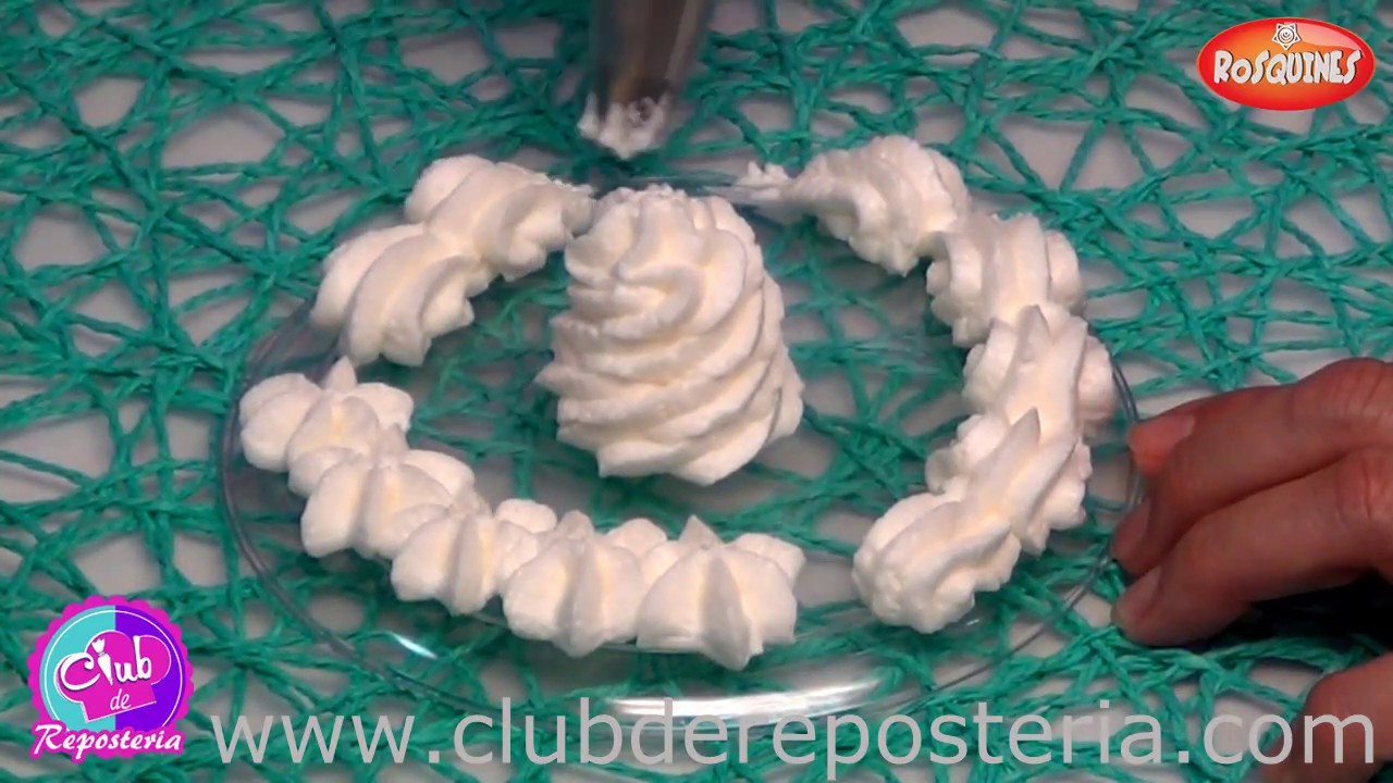 Como Estabilizar Crema Montada y Crema Chantilly│Club de Reposteria