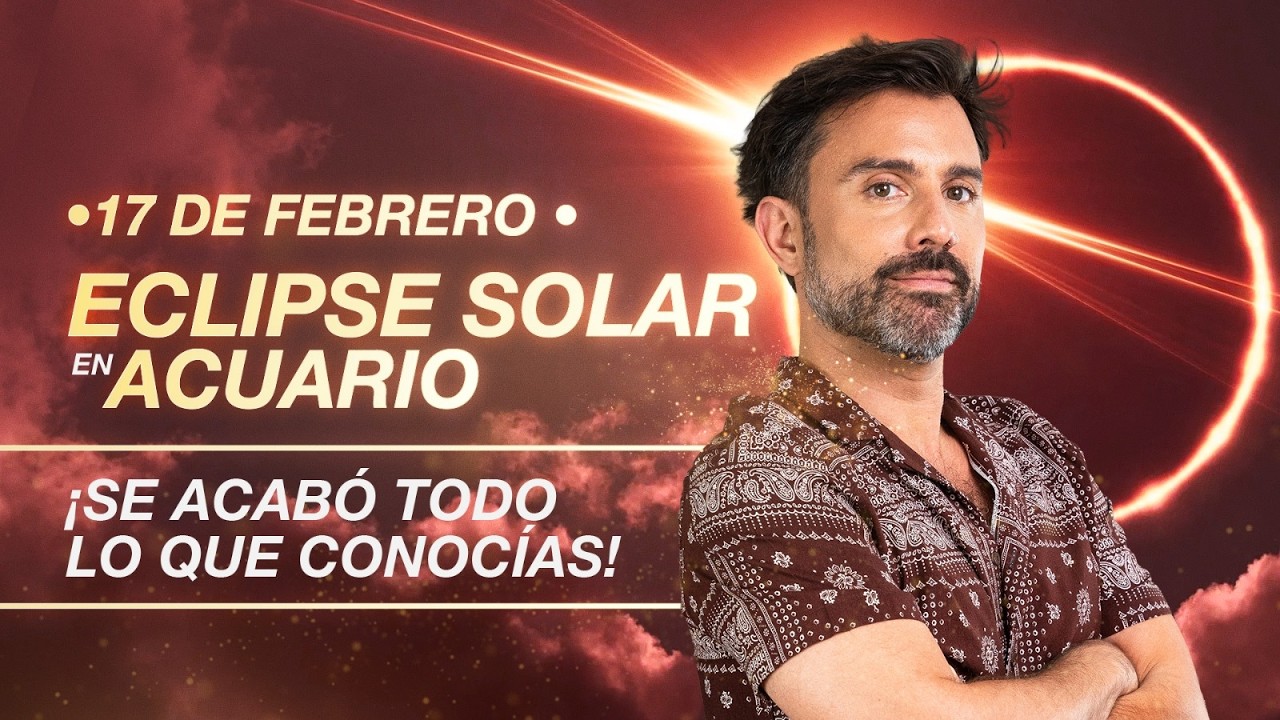 ECLIPSE SOLAR EN ACUARIO: El Despegue Hacia Tu Nueva Vida ⚡🌪️ | Tránsitos 2da Quincena de Febrero