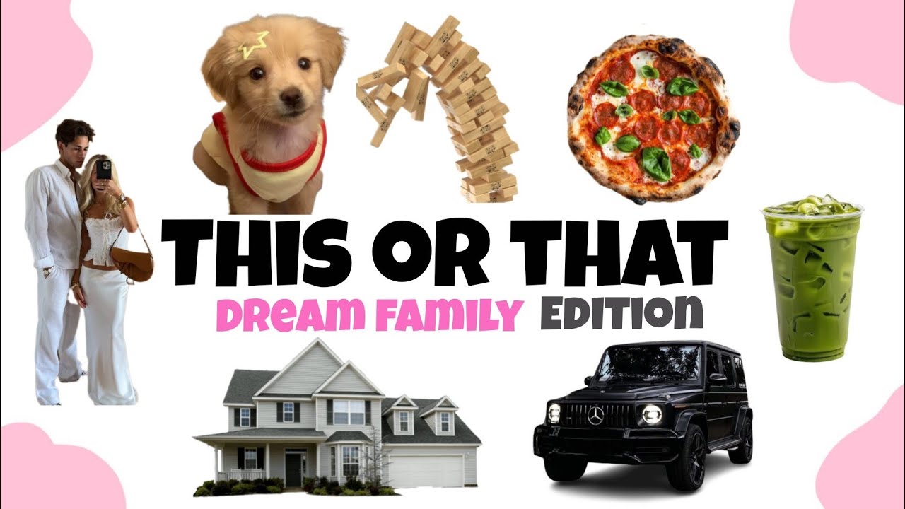 Build Your Dream Family | Fun & Relaxing Simulation | This or That |