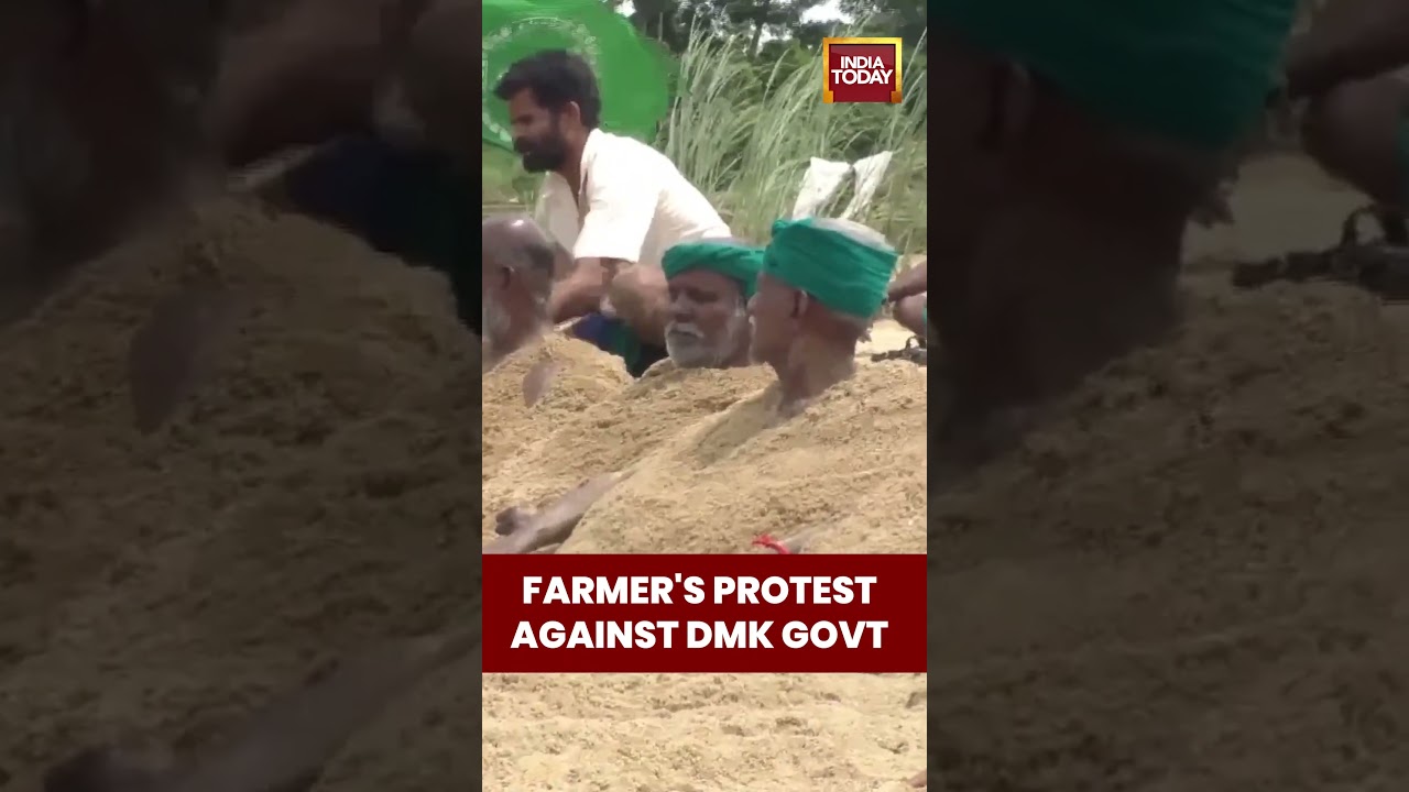 Farmer's Protest Against #dmkgovernment | #shorts #dmknews #farmersprotest #dmk #tamilnews