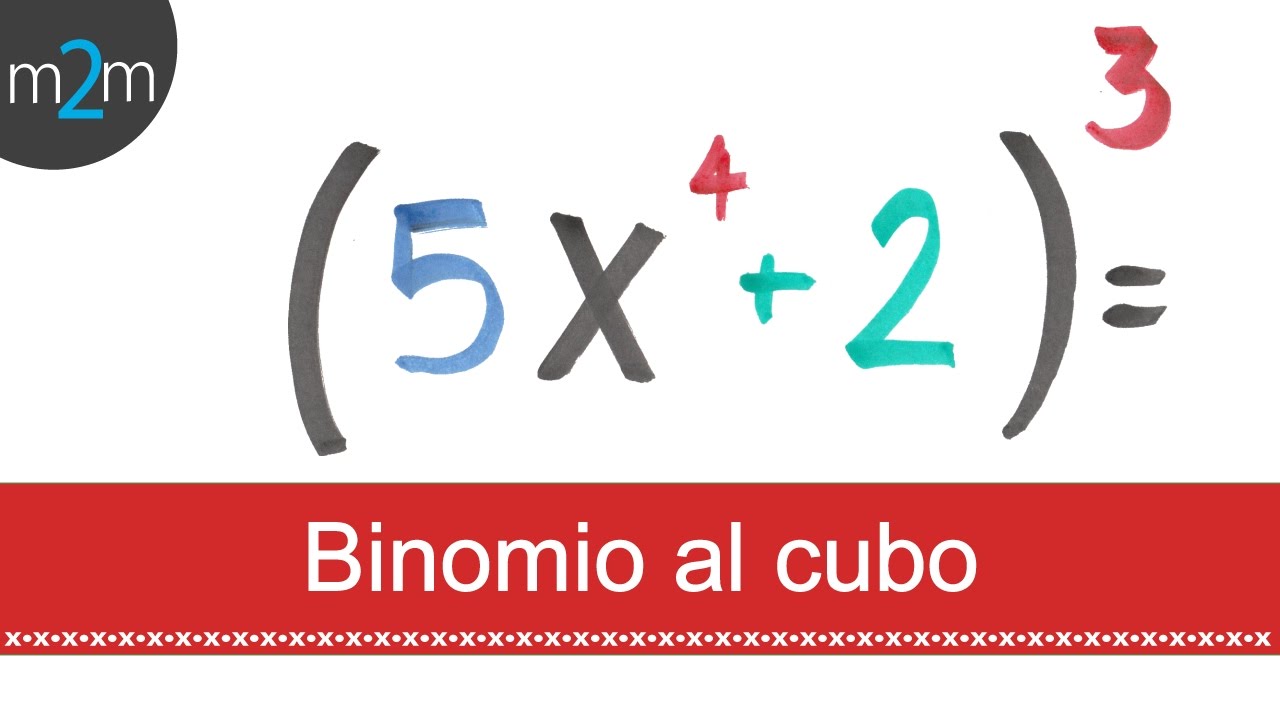 ✅ Binomio al CUBO │ Productos Notables