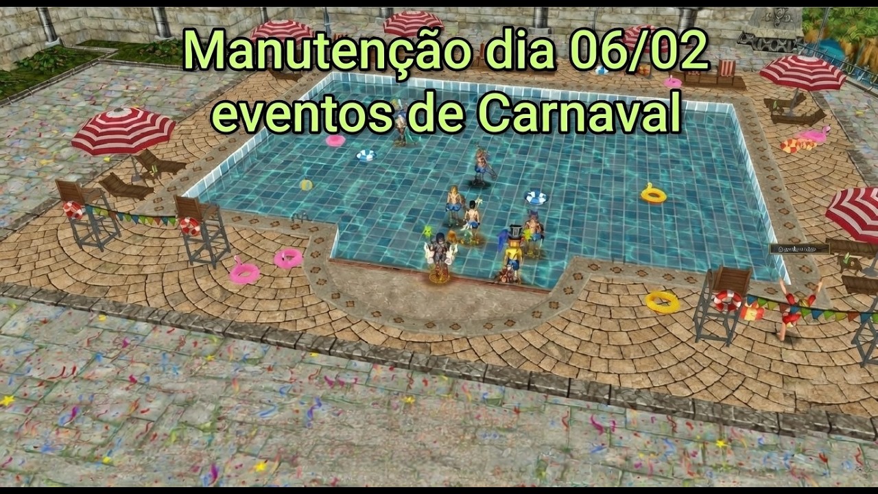 Manutenção 06/02 | Evento de Pesca, Traje com RES e Marcha dos Monstros!