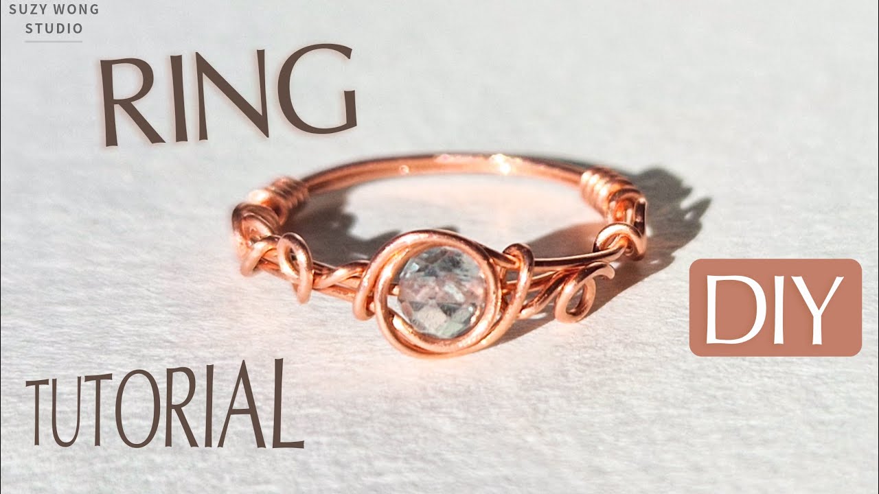 Seamless Easy Wire Wrap Ring Tutorial| Seamless Easy Ring| DIY Ring| DIY Jewelry| How to make