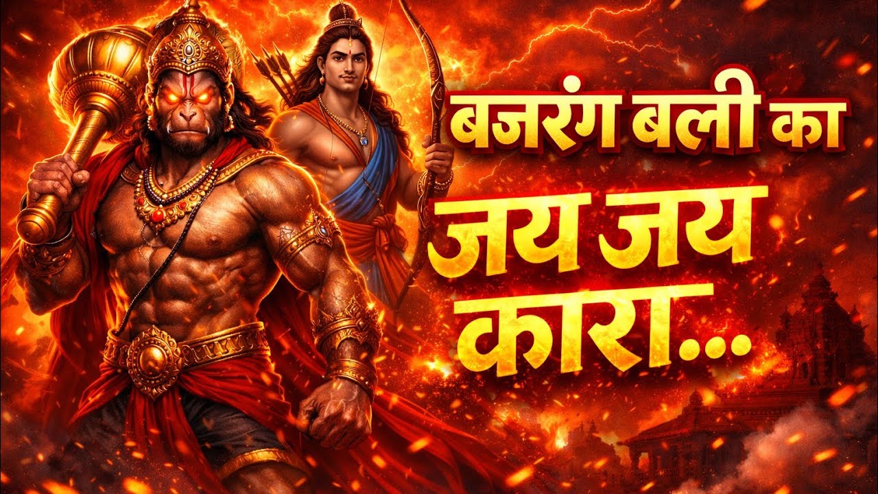 🔱 बजरंगबली का जय जय कारा 🚩 | Jai Shri Ram | Powerful Hanuman Song 2026|@Sangeetkemelodies 