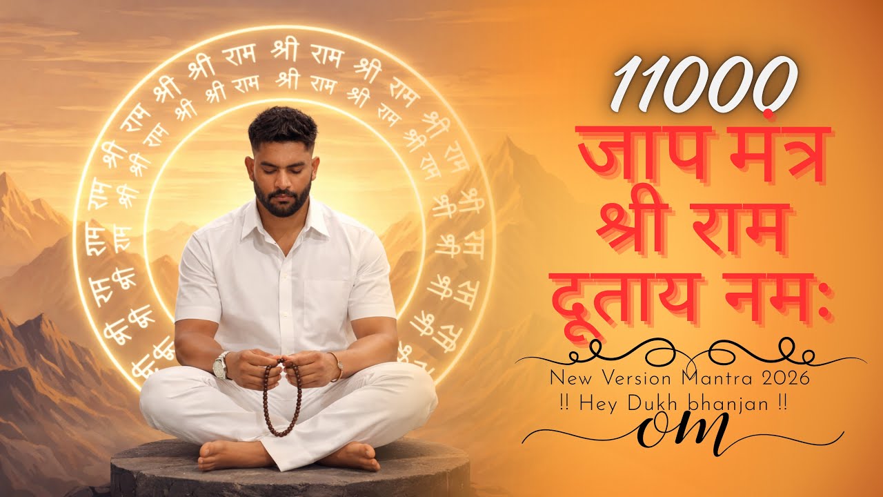 🚩 Powerful 11000 Hanuman Aarti | Latest Version 2026 | Emotional Bhajan Song | Peaceful Devotional