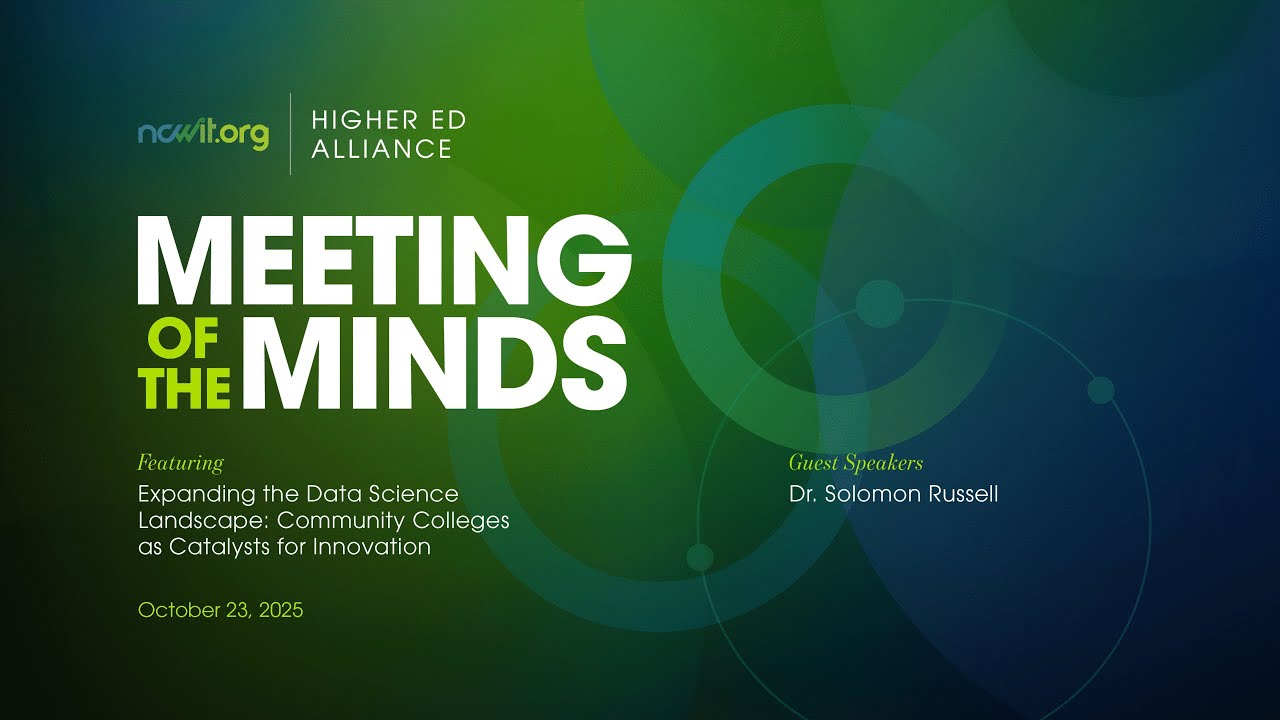 Meeting of the Minds – Expanding the Data Science Landscape