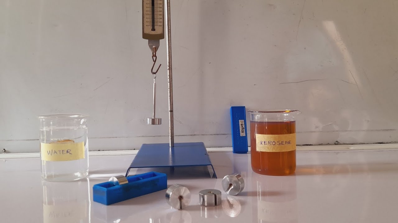 PHYSICS PRACTICAL on Upthrust, Buoyancy, Density & Relative Density