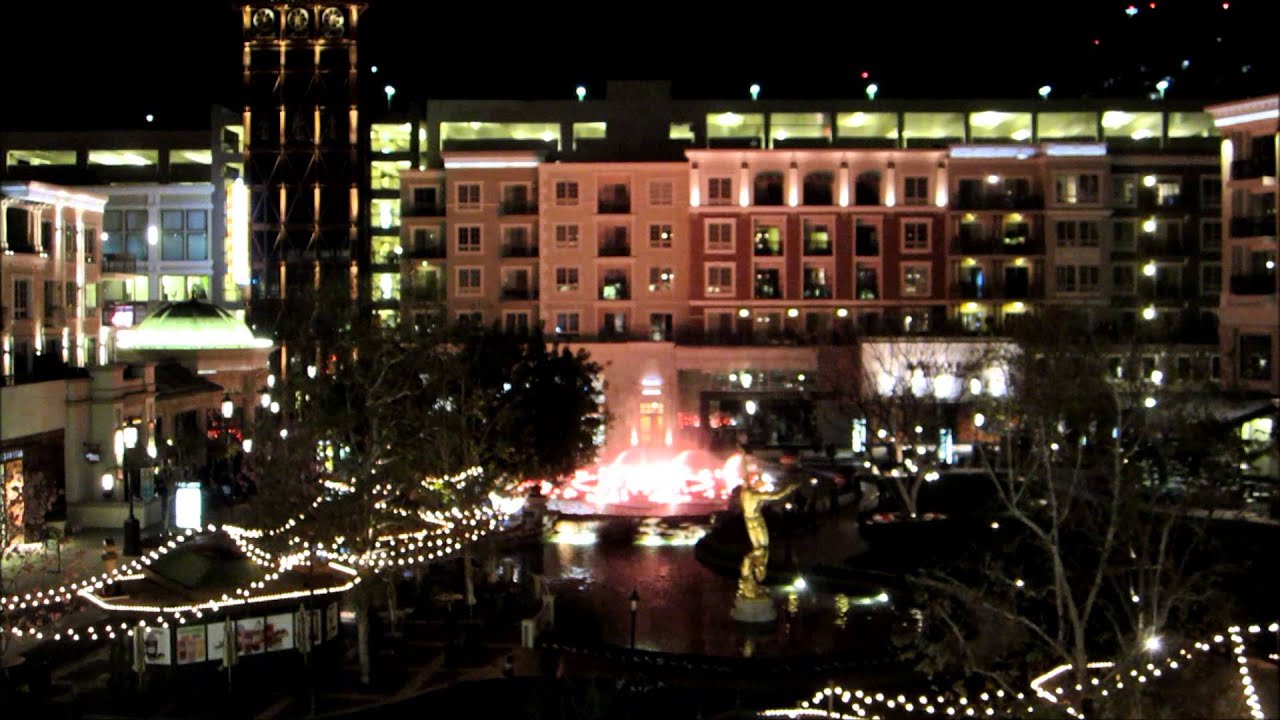 The Americana at Brand Fountain: The Prayer (Celine Dion & Andrea Bocelli)