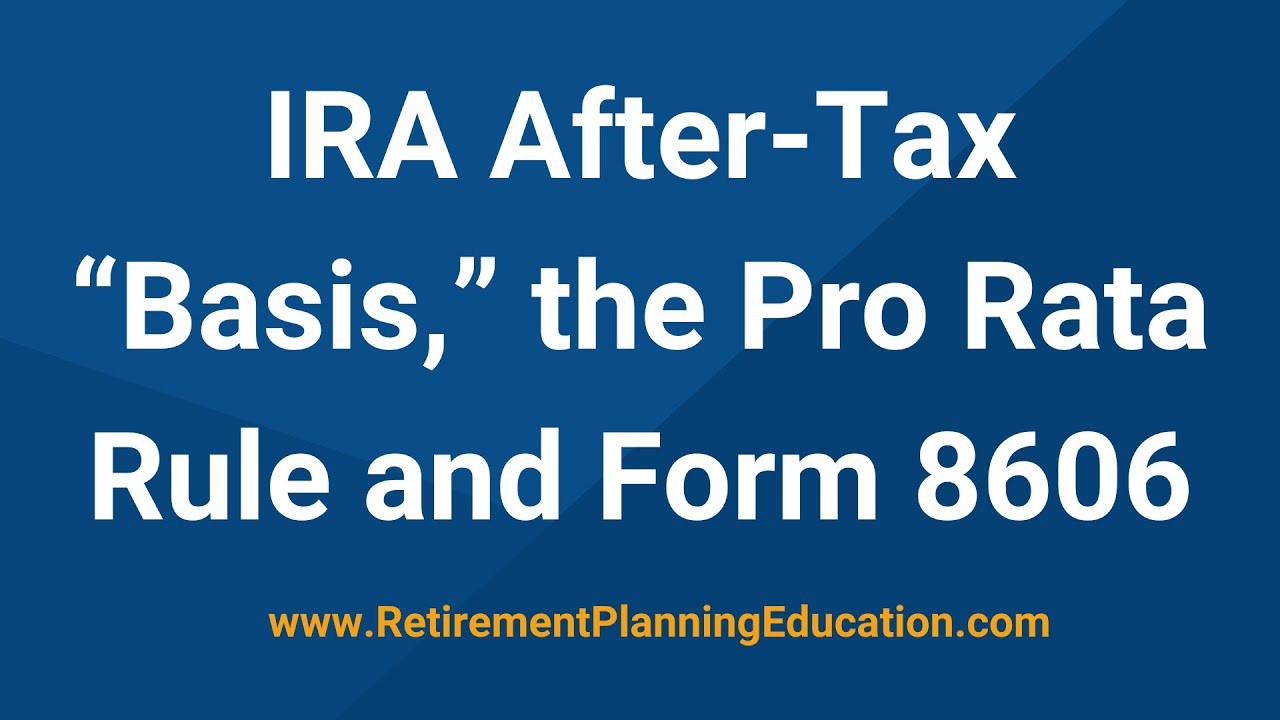 IRA after-tax 
