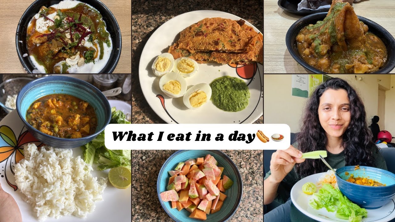 What I Eat in a Day 🍛🌭Eating Out + Home Cooked Meals 🍽️  Full Day Meals😋