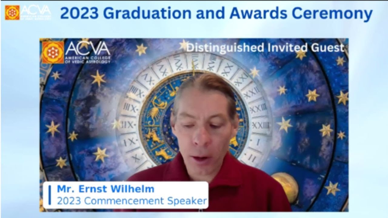 2023 ACVA Graduation Commencement Speech (Mr. Ernst Wilhelm)