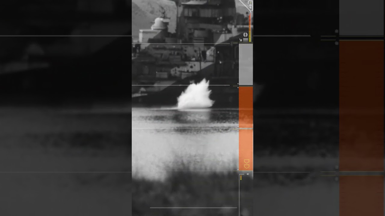 Bouncing Bomb Versus Battleship #ww2 #secretweapon