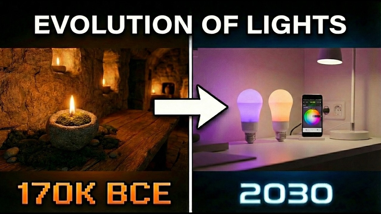 The Evolution of Lights: How Humanity Conquered the Dark
