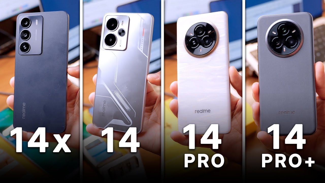 QUALE COMPRARE? - Realme 14x VS Realme 14 VS Realme 14 Pro VS Realme 14 Pro Plus - CONFRONTO