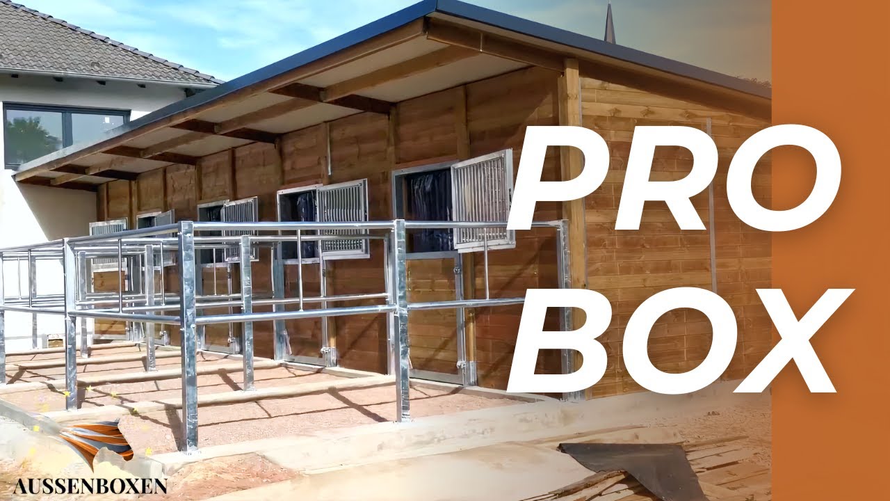 PRO BOX PFERDESTALL / AUSSENBOXEN - Professionelle Ställe