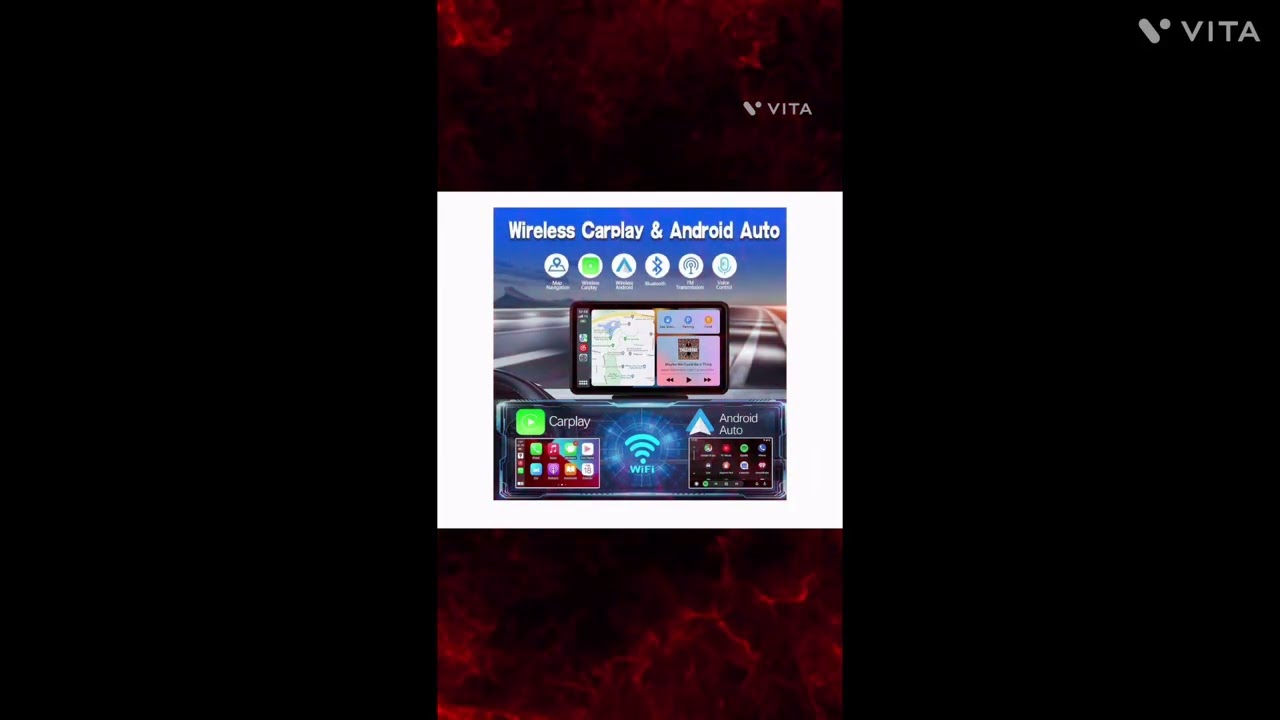 Wireless CarPlay 7” HD Touchscreen for Any Car 🚗📱