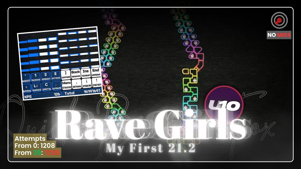 I finally got my first 21.2... || The Quick Brown Fox - Rave Girls 3RD NO MISS CLEAR!!!