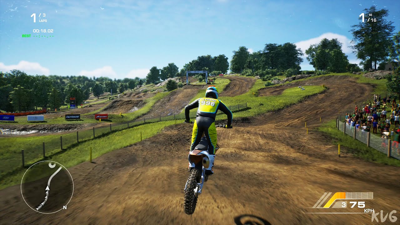 MX vs ATV Legends - Pine Hill Amateur (National) - Gameplay (PC UHD) [4K60FPS]