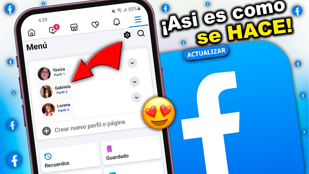 Como TENER VARIOS Perfiles de Facebook con Una Sola Cuenta
