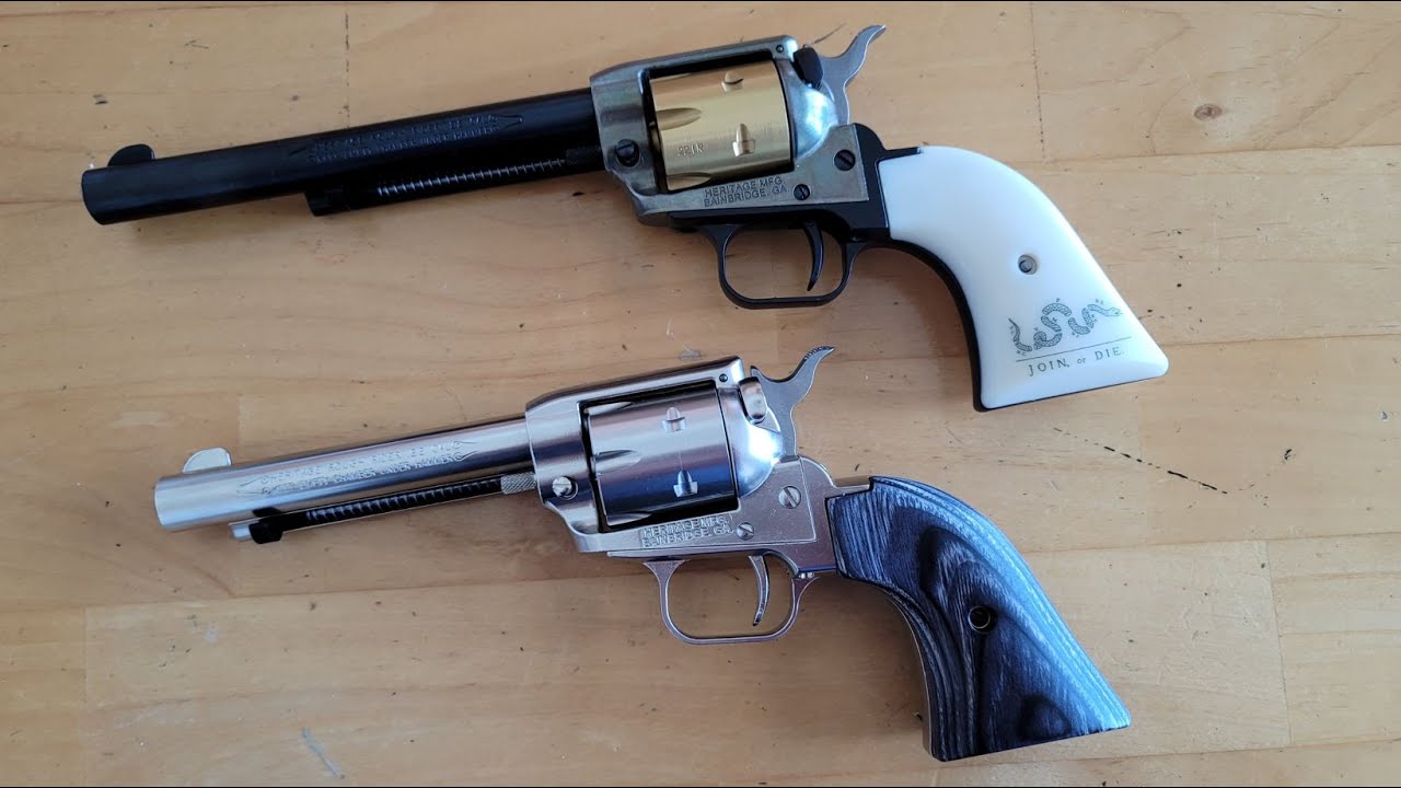 Heritage Rough Rider .22 в новом никелированном исполнении