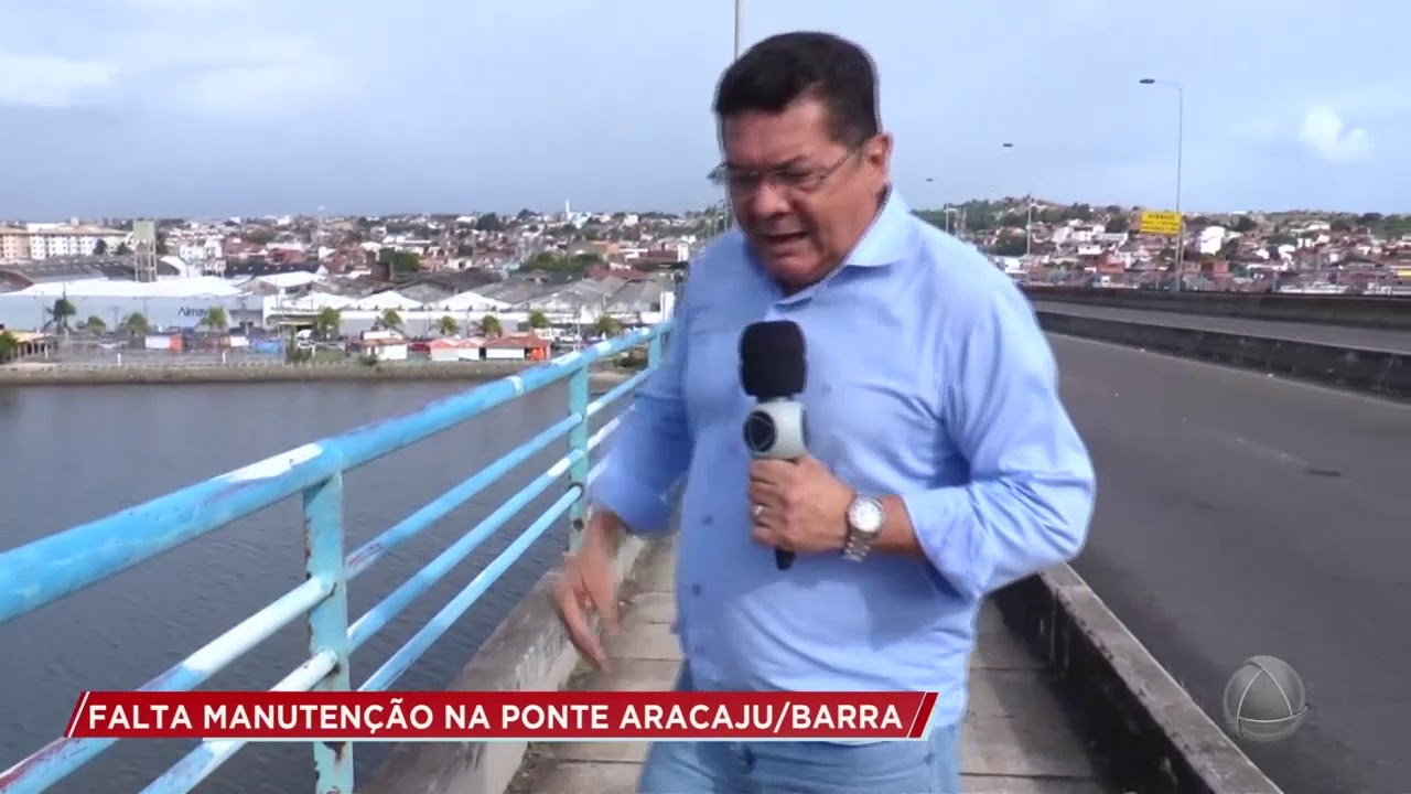 Problemas na estrutura da Ponte Aracaju Barra - Cidade Alerta