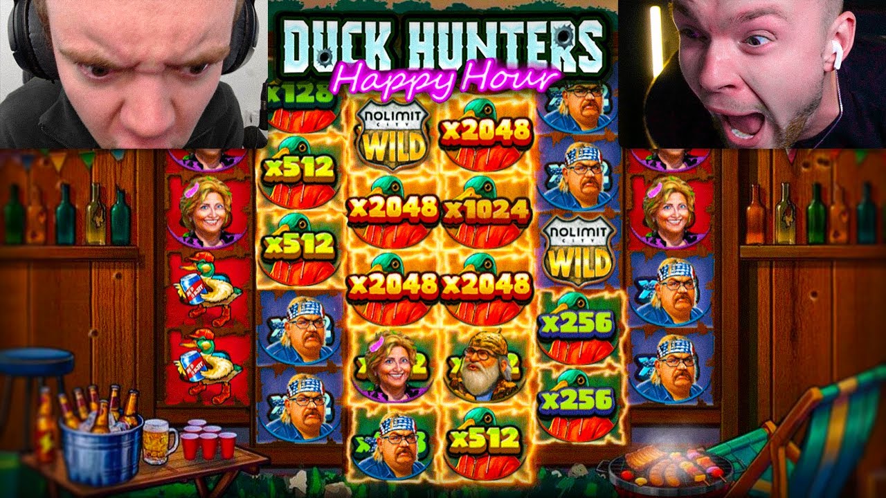 WE PLAYED THE NEW DUCK HUNTERS HAPPY HOUR GAME! 