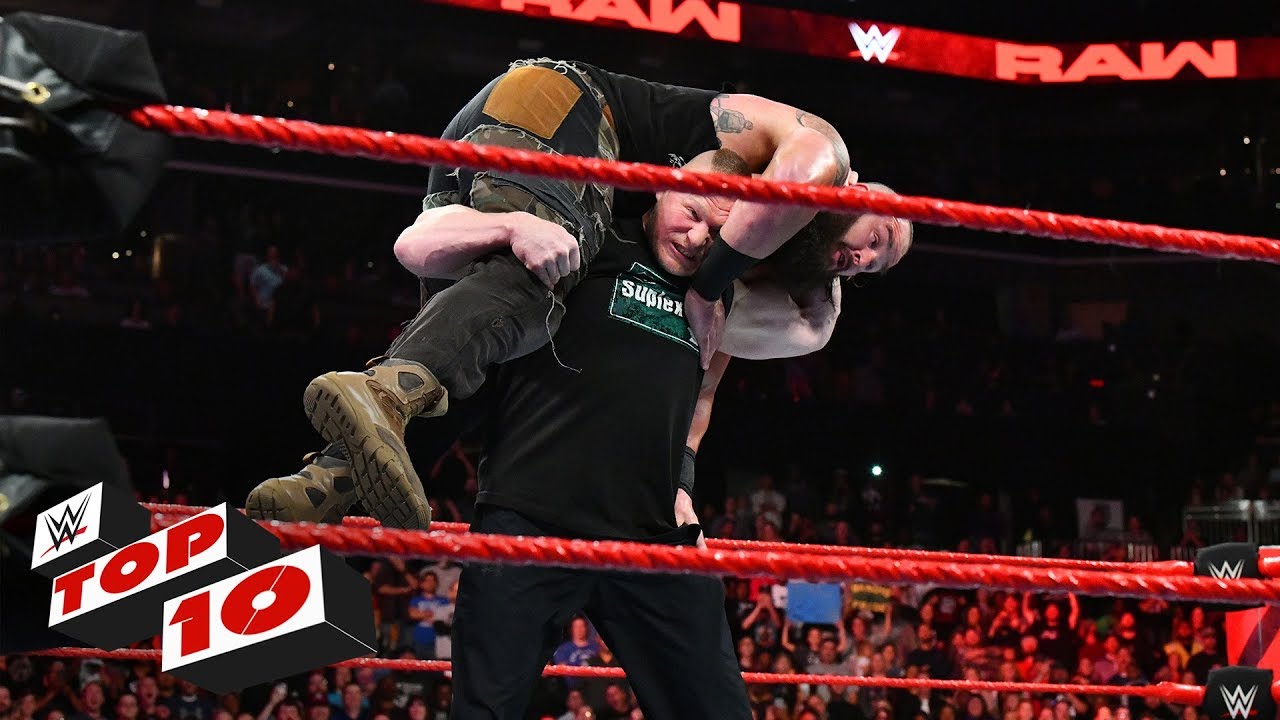 10 лучших моментов Raw: WWE Top 10, 29 октября 2018 г.